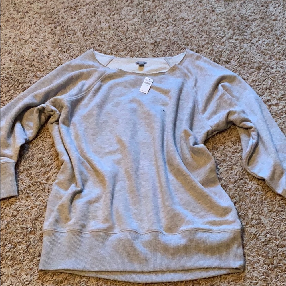 New Aerie Off The Shoulder Sweatshirt